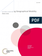 Geographical Mobility Data Note