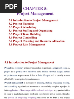 project management