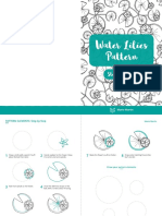 Water Lilies Pattern Step by Step Mario Martin