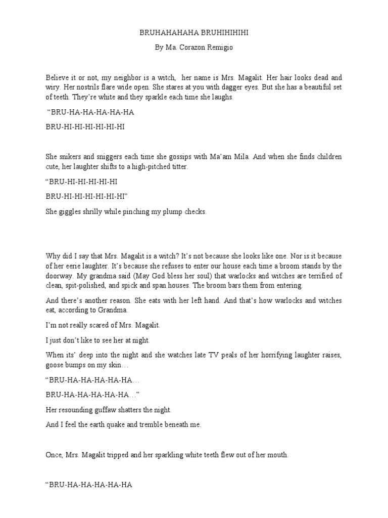 Bruhahahaha Bruhihihihi | PDF