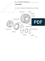 Reverse Synchromesh Mechanism 1. General: Chassis - G58F Manual Transmission CH-6