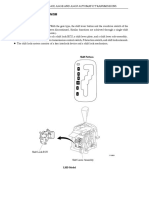 Shift Control Mechanism 1. General: Chassis - A340E, A340F, A343E and A343F Automatic Transmissions CH-30