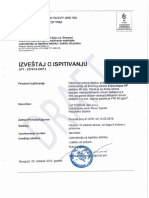 Nacrt Certifikata Eurocinque HP 60 MM, IMS Institut