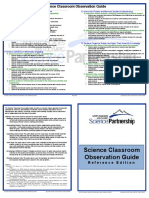 Ncosp Classroom Observation Guide