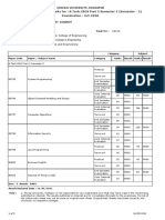 Online Statement of Marks For: B.Tech - CBCS Part 3 Semester 5 (Semester - 5) Examination: Oct-2020