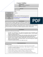 Course Outline: Faisaljalal@iba - Edu.pk