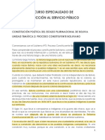 Tema 02 - Proceso Constituyente Boliviano