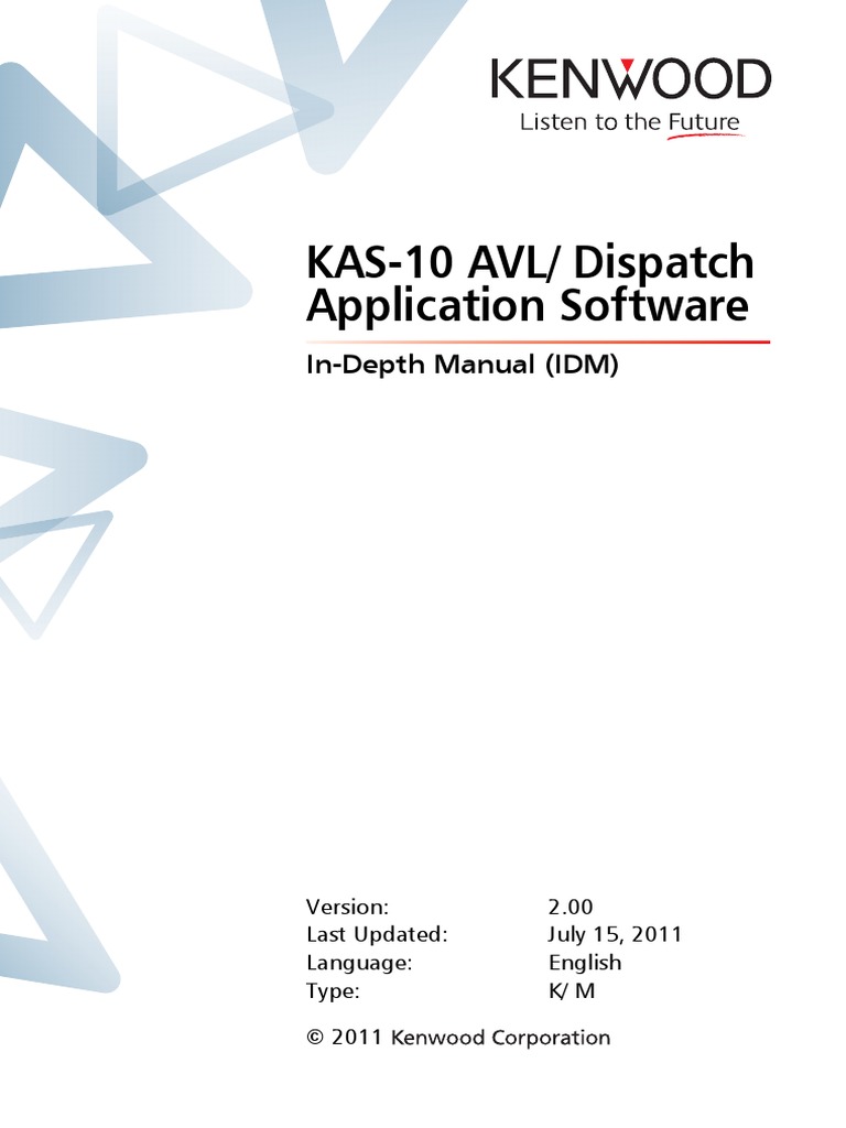 KAS-10 K M Ver200 EN 20110715 | PDF | Cursor (User Interface ...
