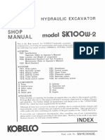 SK100W-2 S5ye0002 Shop Manual