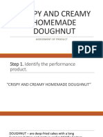 Homemade Doughnut Assessment