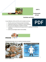 Fundamentals of Food Sanitation and Safety