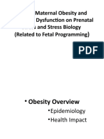 Role of Maternal Obesity