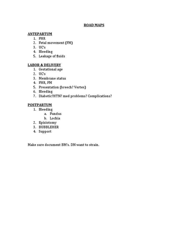 Road maps pdf