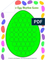 Easter Egg Rhythm Game Green