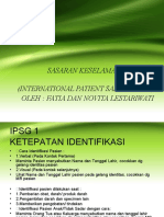 Sasaran Keselamatan Pasien (Fatia)