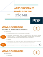 Variables Funcionales