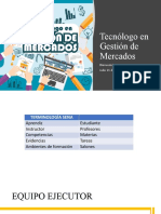 Tecnólogo en Gestión de Mercados - Presentación Cierre Inducción