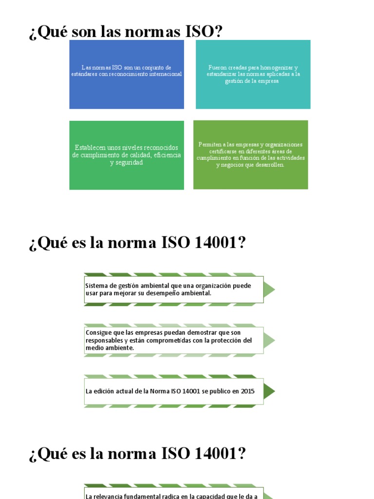 Qué Son Las Normas ISO PDF