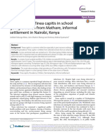 Prevalence of Tinea Capitis - Kenya - 2015