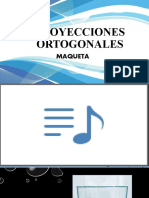 Proyecciones Ortogonales - Maqueta