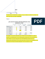 Fiabilidad y correlación de variables