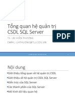 Ch1 - Tong Quan HQTCSDL