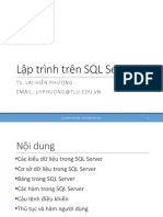 Ch2 - Lap Trinh Tren SQL Server - Phan 1