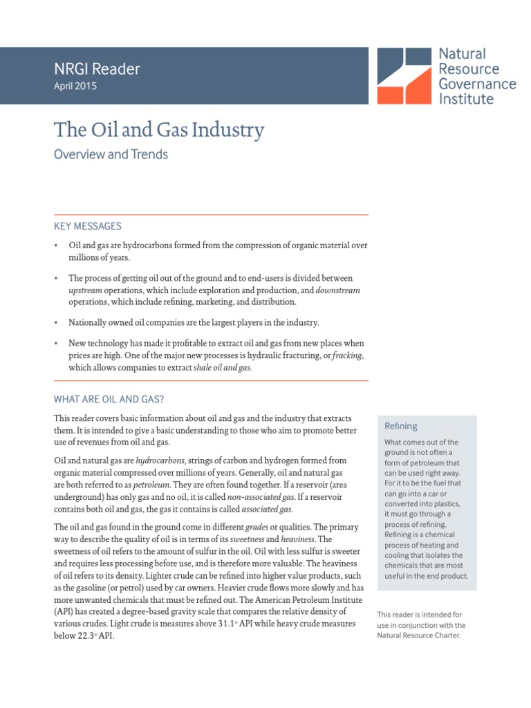 Understanding Oil and Gas Industry Basics | PDF | Barrel (Unit) | Petroleum