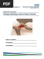 Pil201811 01 Tfnff Therapy Following a Neck of Femur Fracture