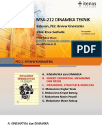 M01 - P02 - MSA-212 Dinamika Teknik - Review Kinematika - Ok