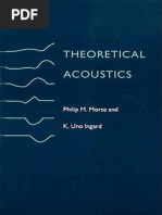 Morse MP Ingard Uk Theoretical Acoustics