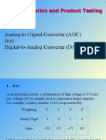 Analog-to-Digital Converter (ADC) and Digital-to-Analog Converter (DAC)