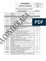 Rac038 Indice de Documentos Supervisor de Producci - N Quimicos V.02