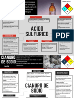 Acido Sulfurico y Cianuro de Sodio