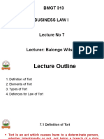 BMGT 313 Business Law I