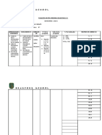 Tabla de Especificación Eval. Sumativa 1 8°