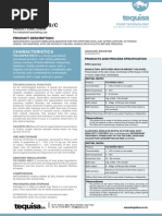 Tqi Anpex 100/C: Characteristics