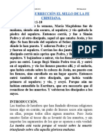 La Resurrección El Sello de La Fe Cristiana 04-04-2021