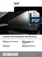 SilverCrest SMW 900 EDS B3 Microwave