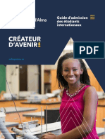Guide Admission Étudiants en Provenance de l'Afrique