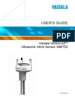 User Manual Vaisala Sensor WMT52