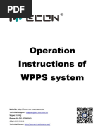 WPPS system instructions