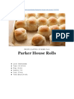 Parker House Rolls: Level: Intermediate Total: 2 HR 45 Min Prep: 20 Min Inactive: 2 HR Cook: 25 Min Yield: About 24 Rolls