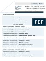 Course Applied Details