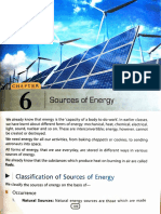 Science - Sources of Energy