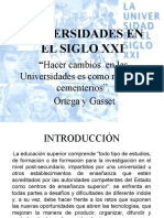 UNIVERSIDADES EN EL SIGLO XXI-DIAPOS