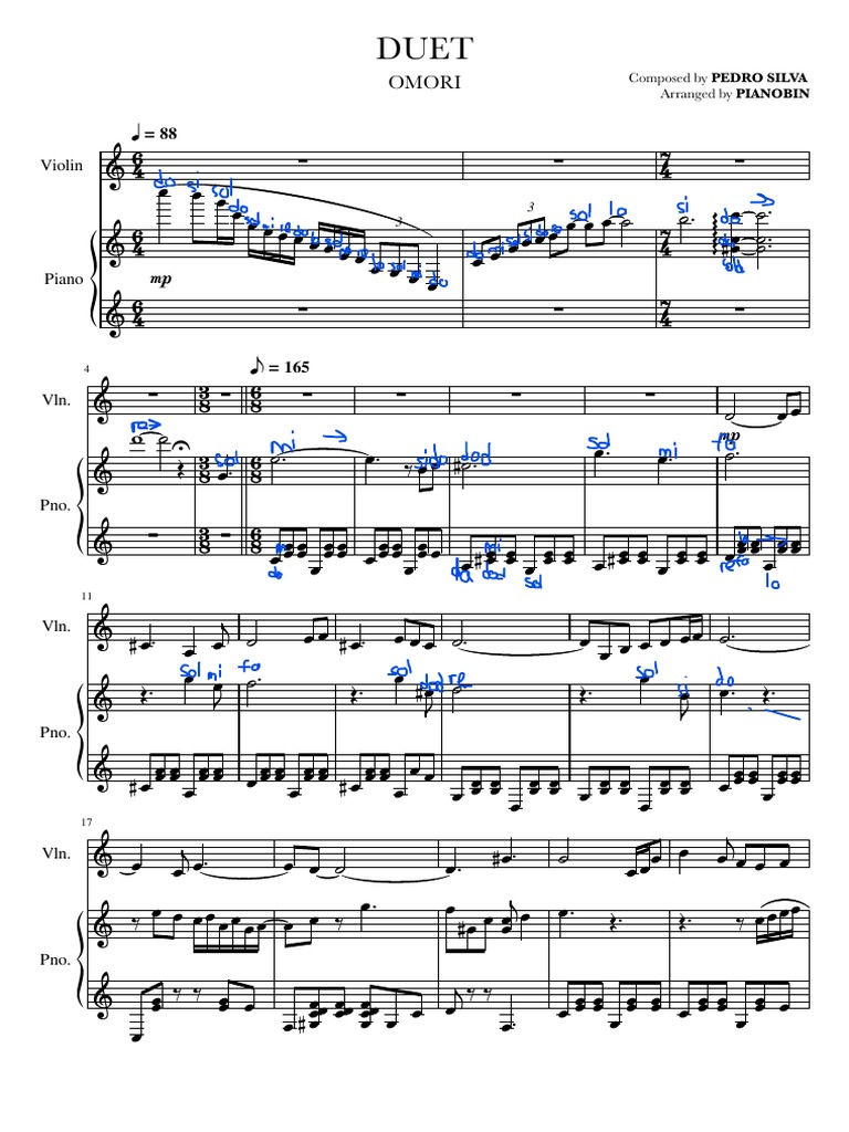 Duet Violin Piano Pb Pdf