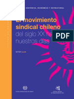 El Movimiento Sindical Chileno. Del Siglo XX Hasta Nuestros Días 