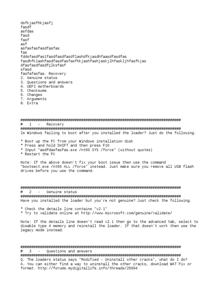Windows Loader Troubleshooting Guide | PDF | Windows 7 | Booting