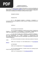 Regimento Interno do Conselho da Magistratura